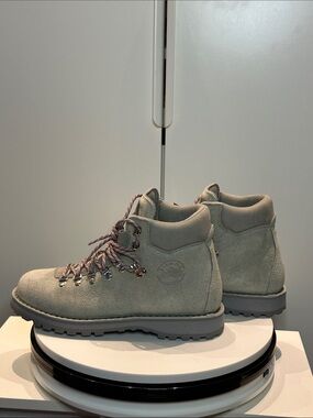 DIEMME Suede Ankle Winter Boots in Gray